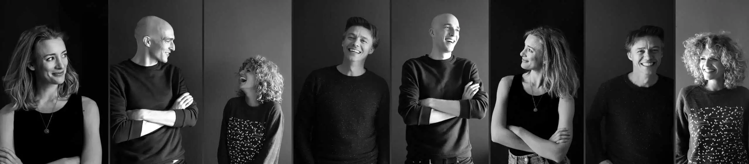 banner-stemacteurs-voiceovers5 Alle stemacteurs en voice overs op een rij van De Stemacteurs Hier zie je Noortje Herlaar, Sieger Sloot, Carolien Borgers en Michiel de Jong